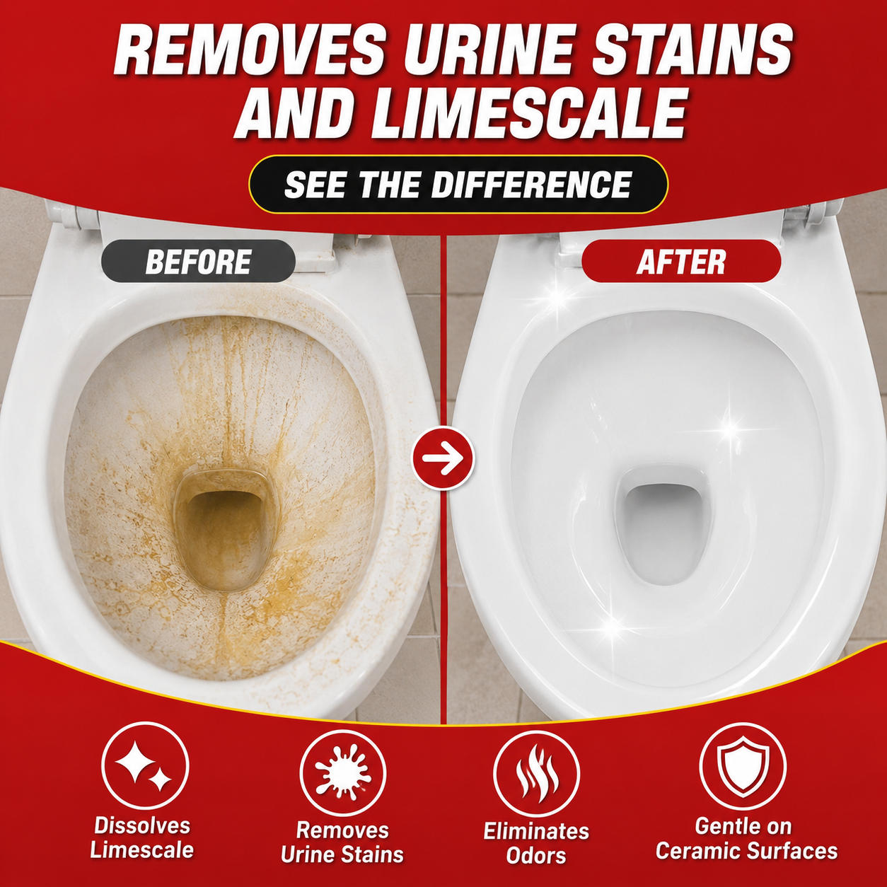Heavy Duty Limescale & Urine Stain Remover