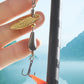 Glittering Rotating Sequins Fishing Lure with Hook