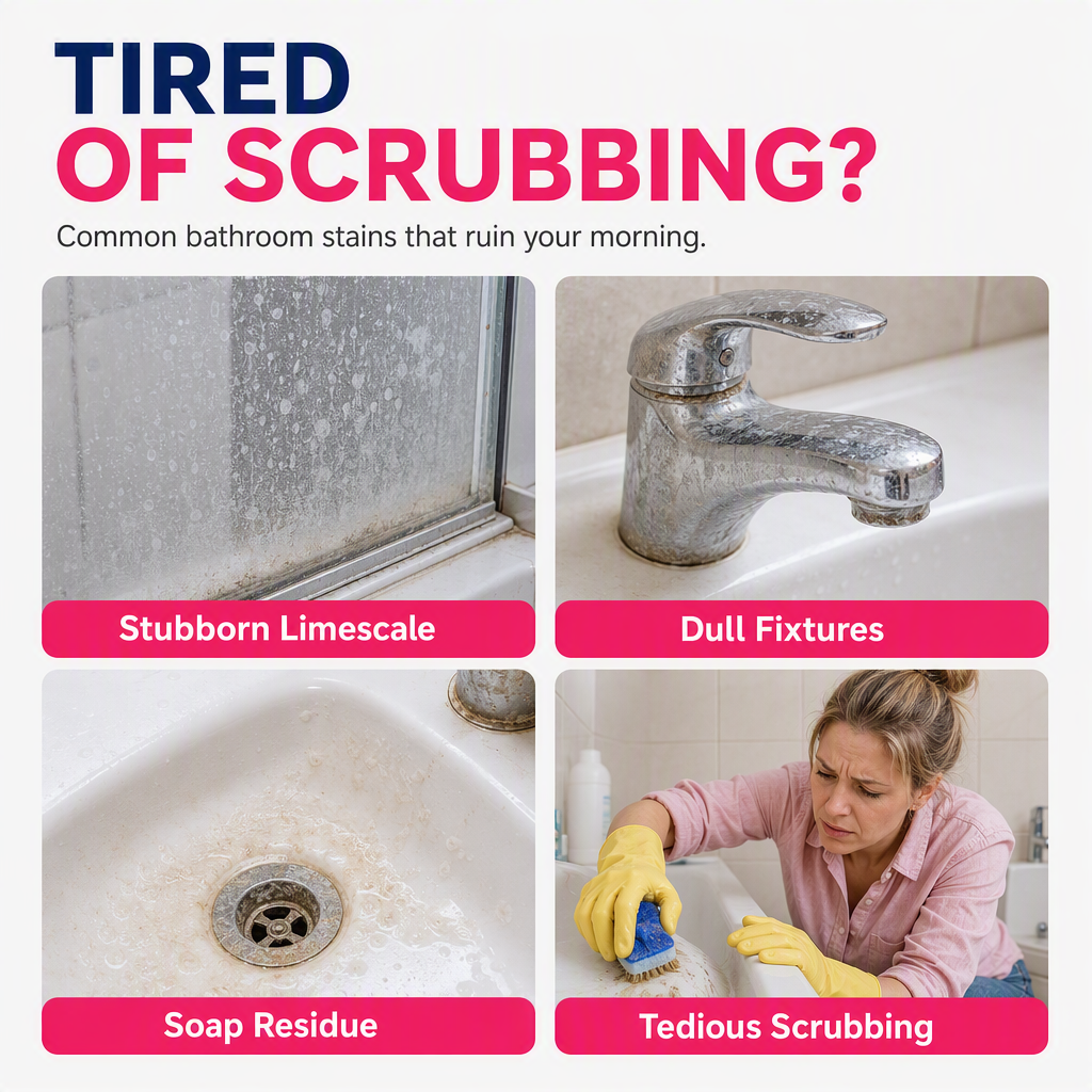 Multi-Surface Bathroom Cleaner for Mold & Limescale