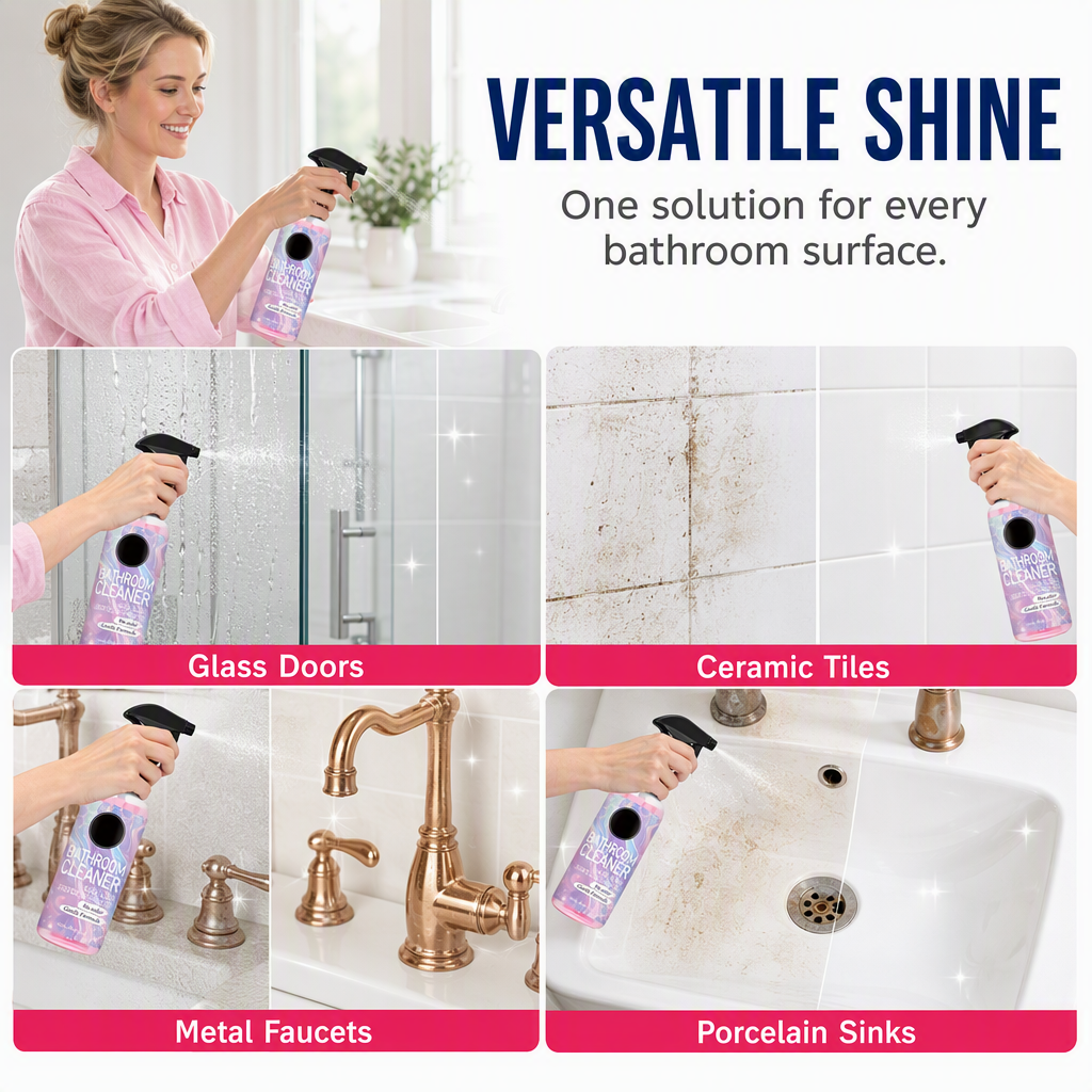Multi-Surface Bathroom Cleaner for Mold & Limescale