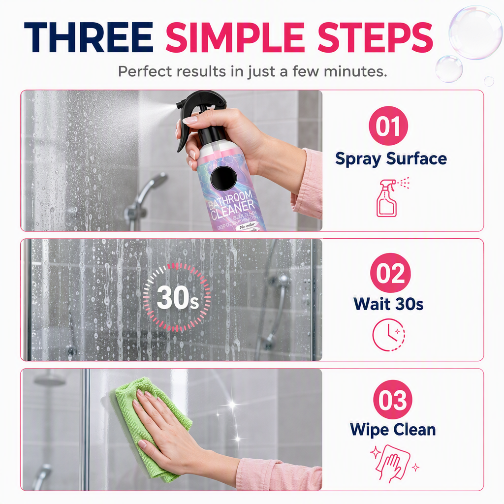 Multi-Surface Bathroom Cleaner for Mold & Limescale
