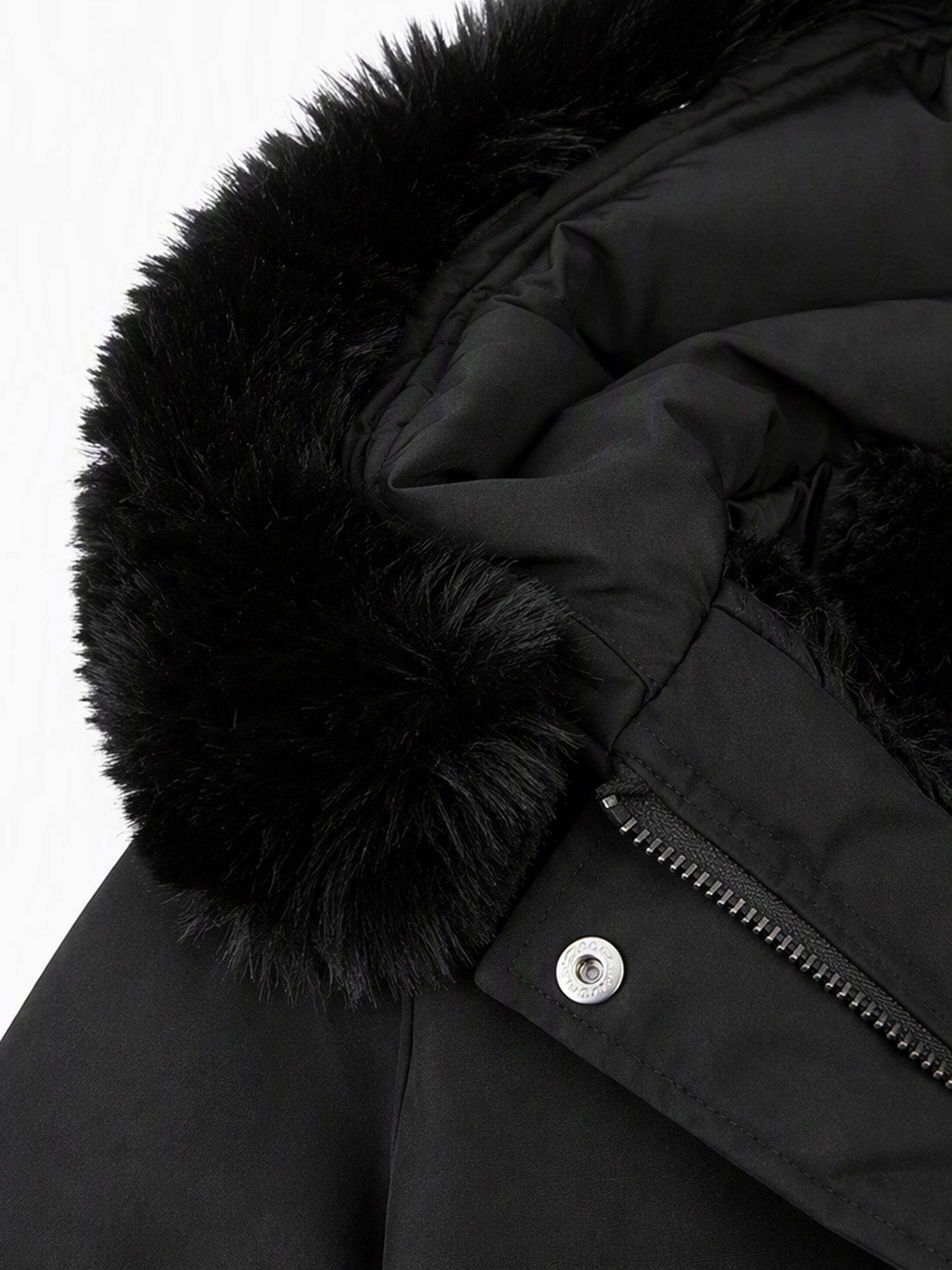 Women's Winter Faux Fur Padded Parka
