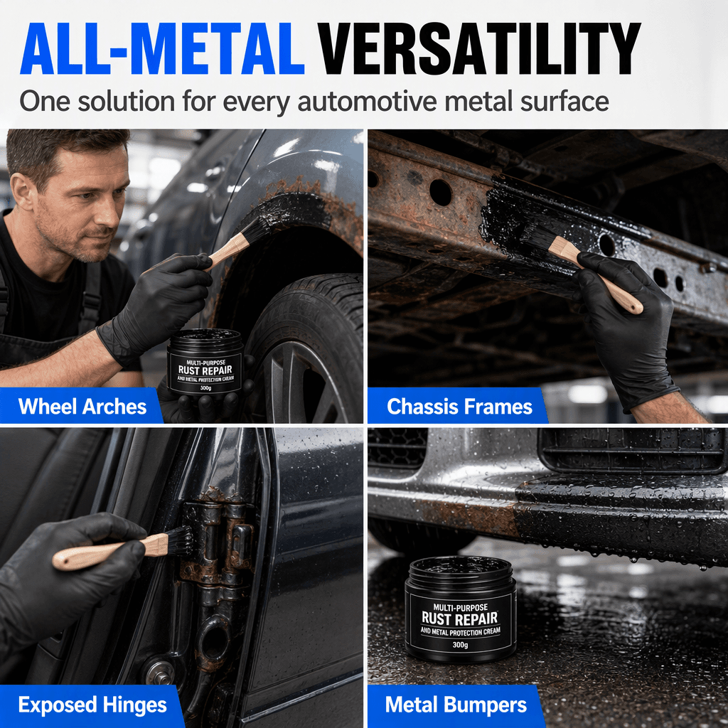 Multi-Purpose Rust Repair Cream for Cars & Household Metal