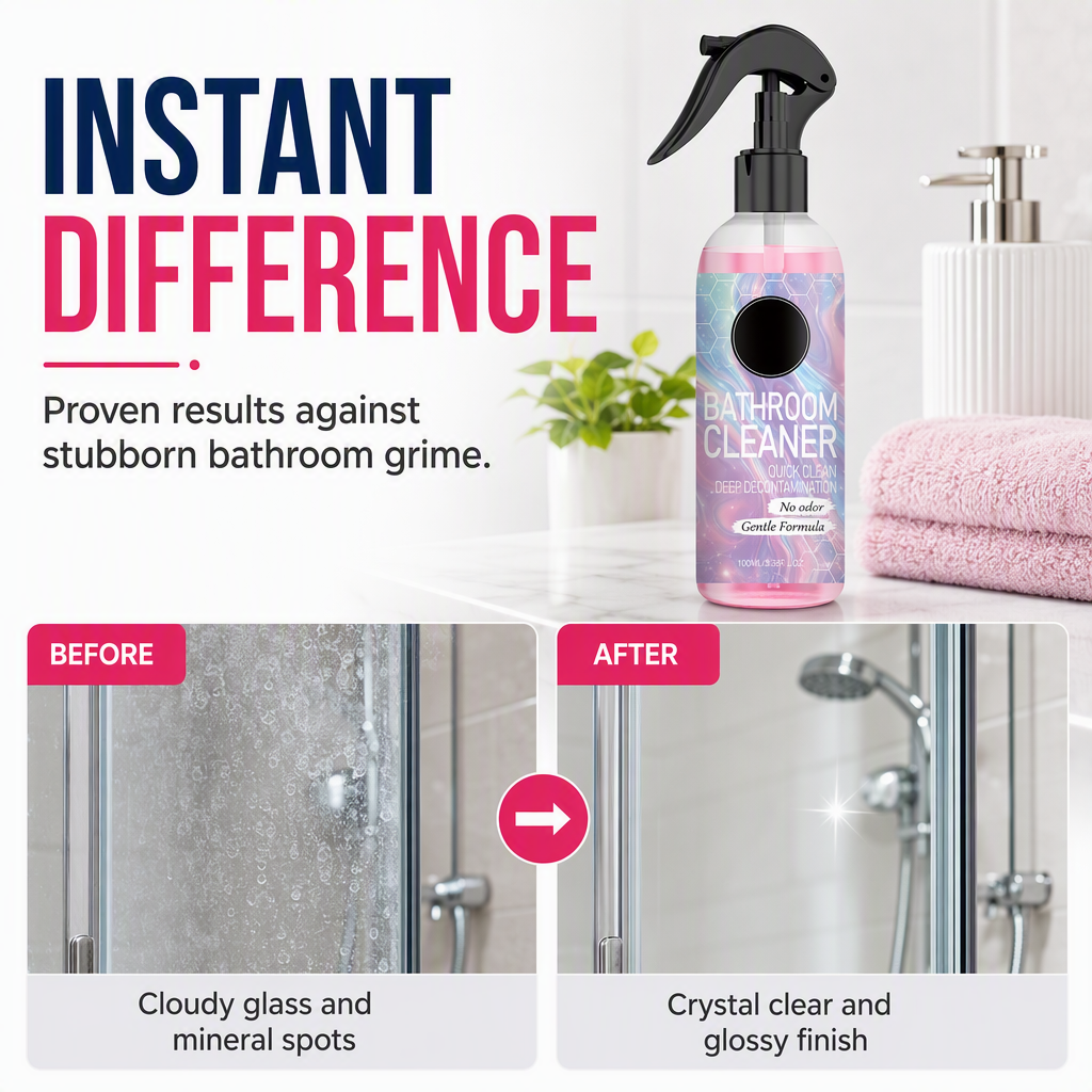 Multi-Surface Bathroom Cleaner for Mold & Limescale