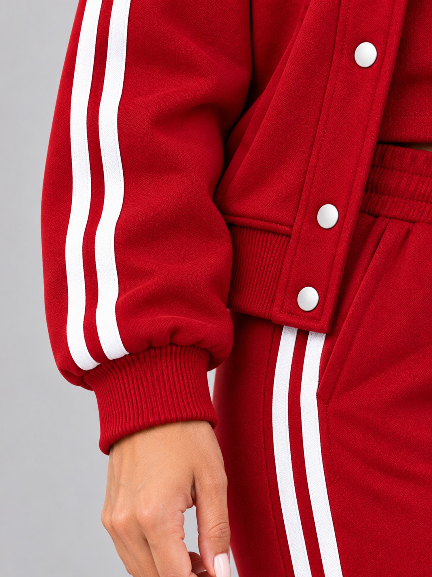 Women's Casual 3-Piece Set - Jacket, Tank Top & Pants