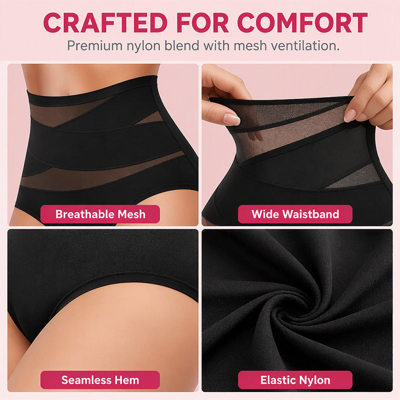 Women's High-Waisted Tummy Control Underwear