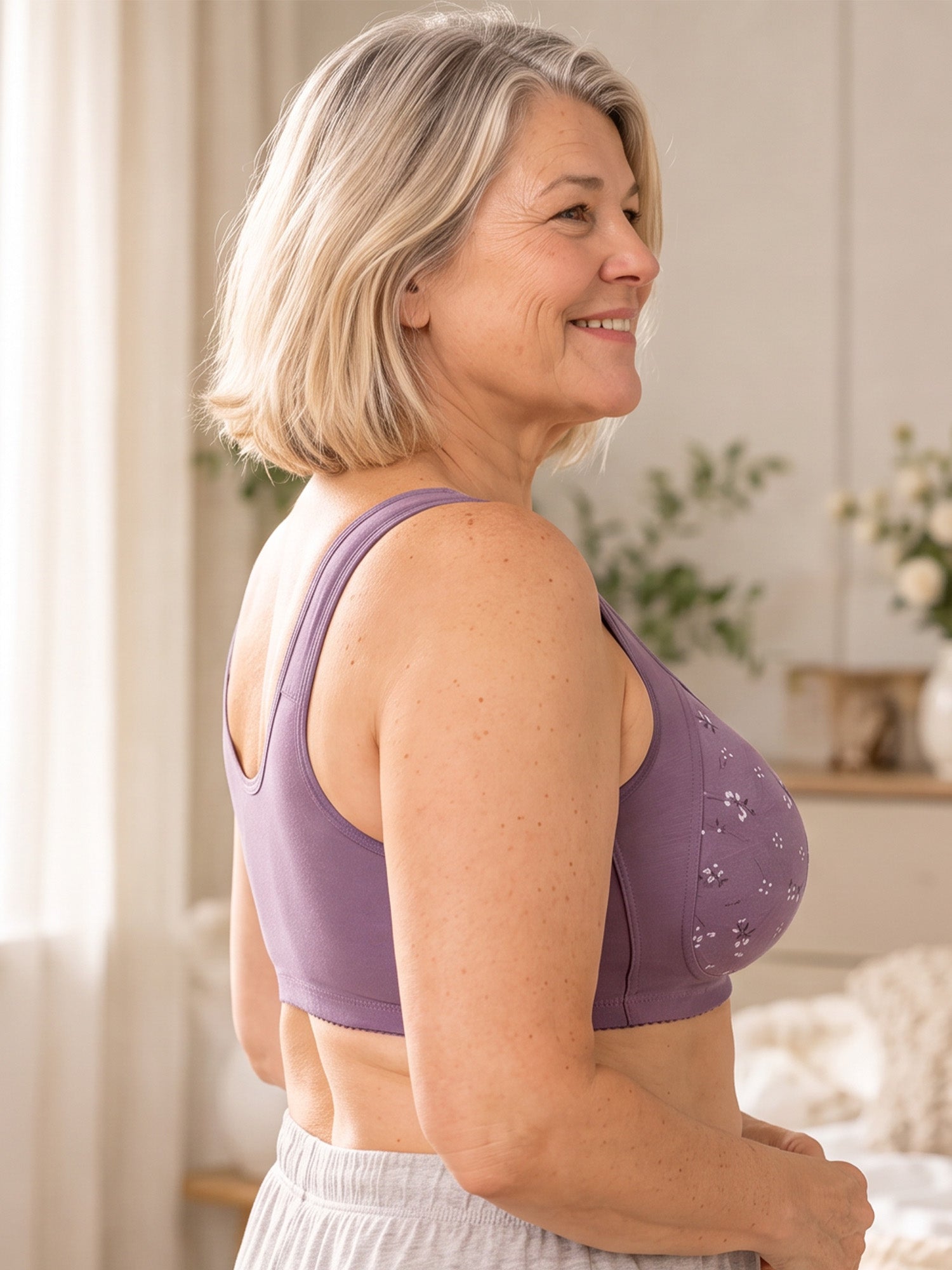 👙 50% OFF NOW ! ✨ Front Button Bra – Clip in the Front, Comfort All Day. 🎀