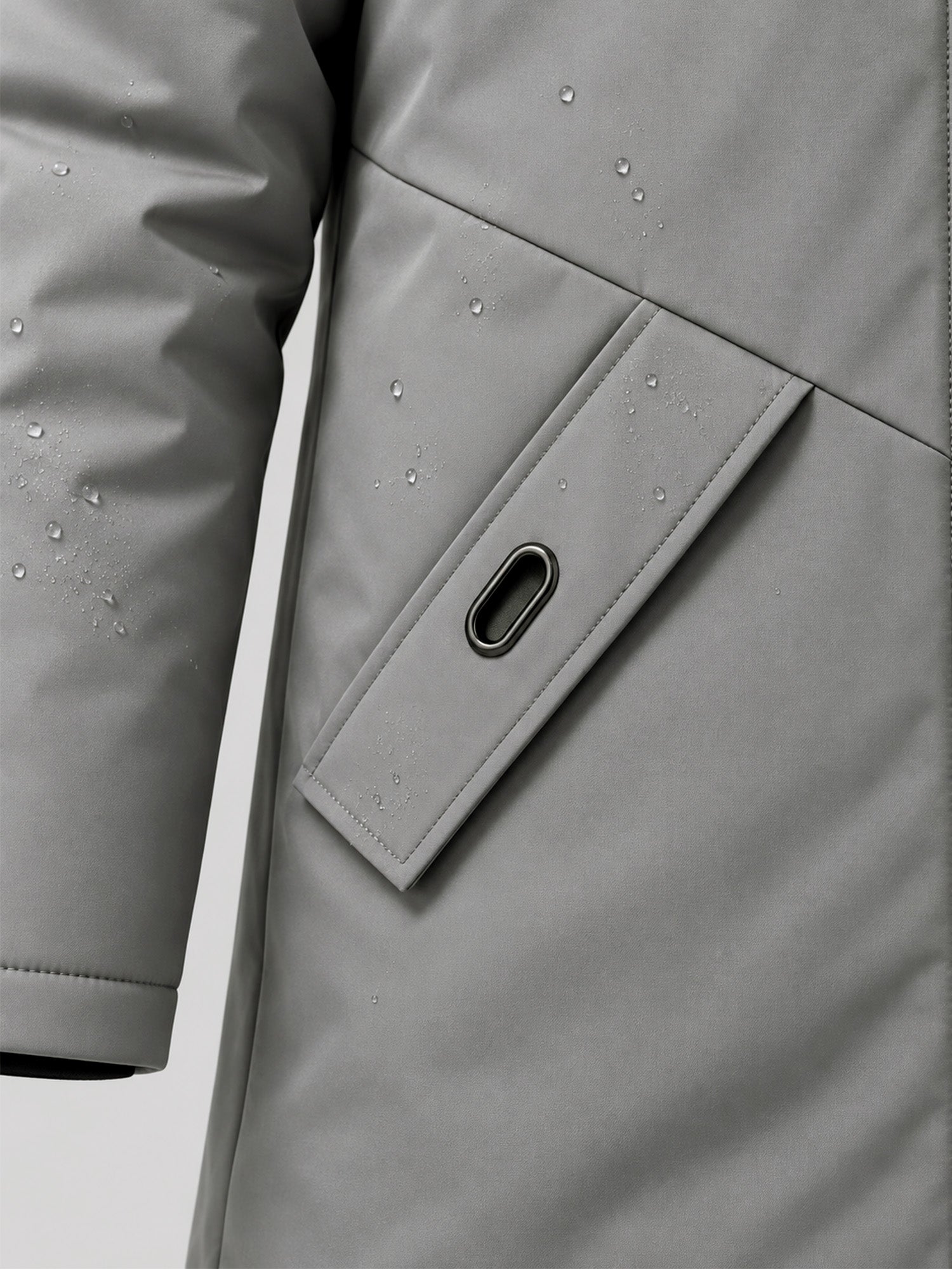 ✨ Men's Windproof Hooded Thermal Mid-Length Parka Jacket