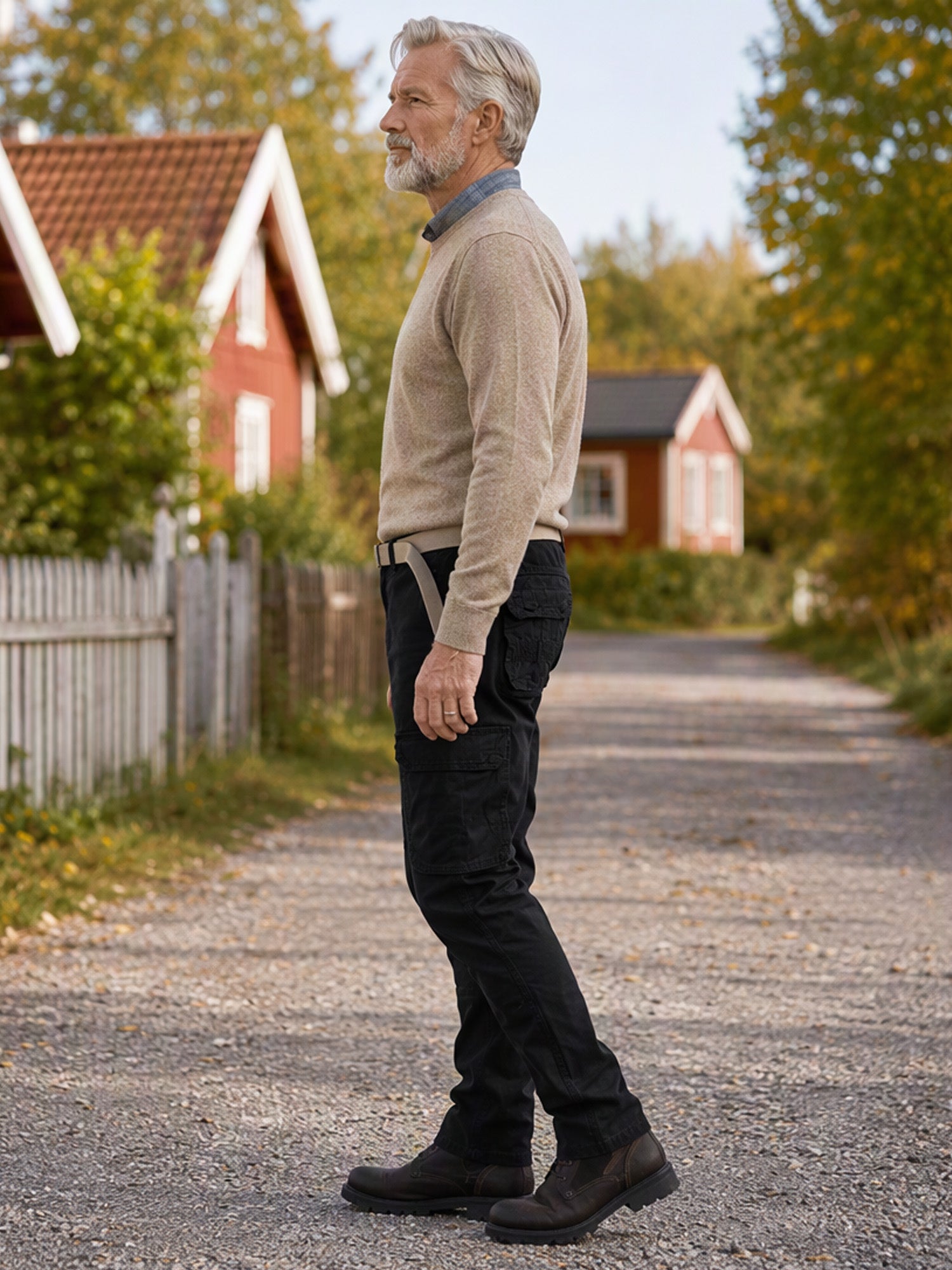 Bästsäljare🔥 👖 Taktiska cargoarbetsbyxor för män – slitstarka med fickor