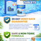 Pool Cleaning Tablets for Crystal Clear Water