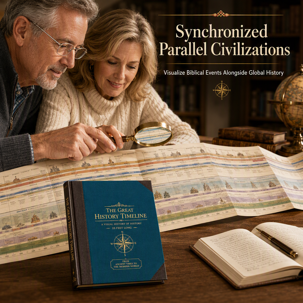 📢📢50% OFF !! ⏰Synchronological History Chart