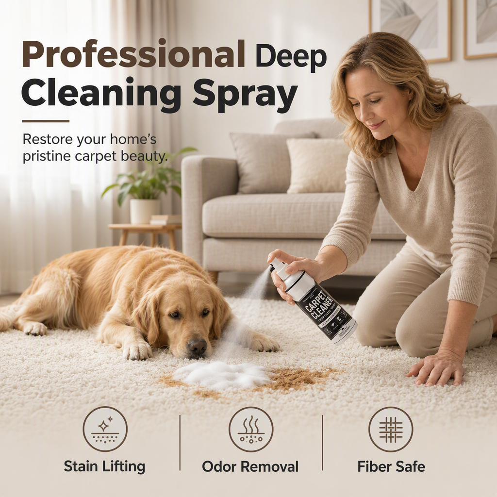 Deep Cleaning Carpet Cleaner Spray