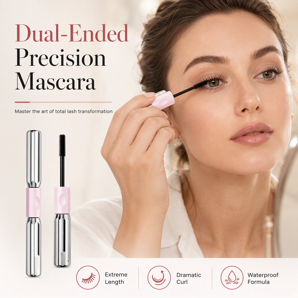 🥳2026 HOT SALE🥳💞50K+ SOLD! Double-Ended Waterproof Volumizing Mascara