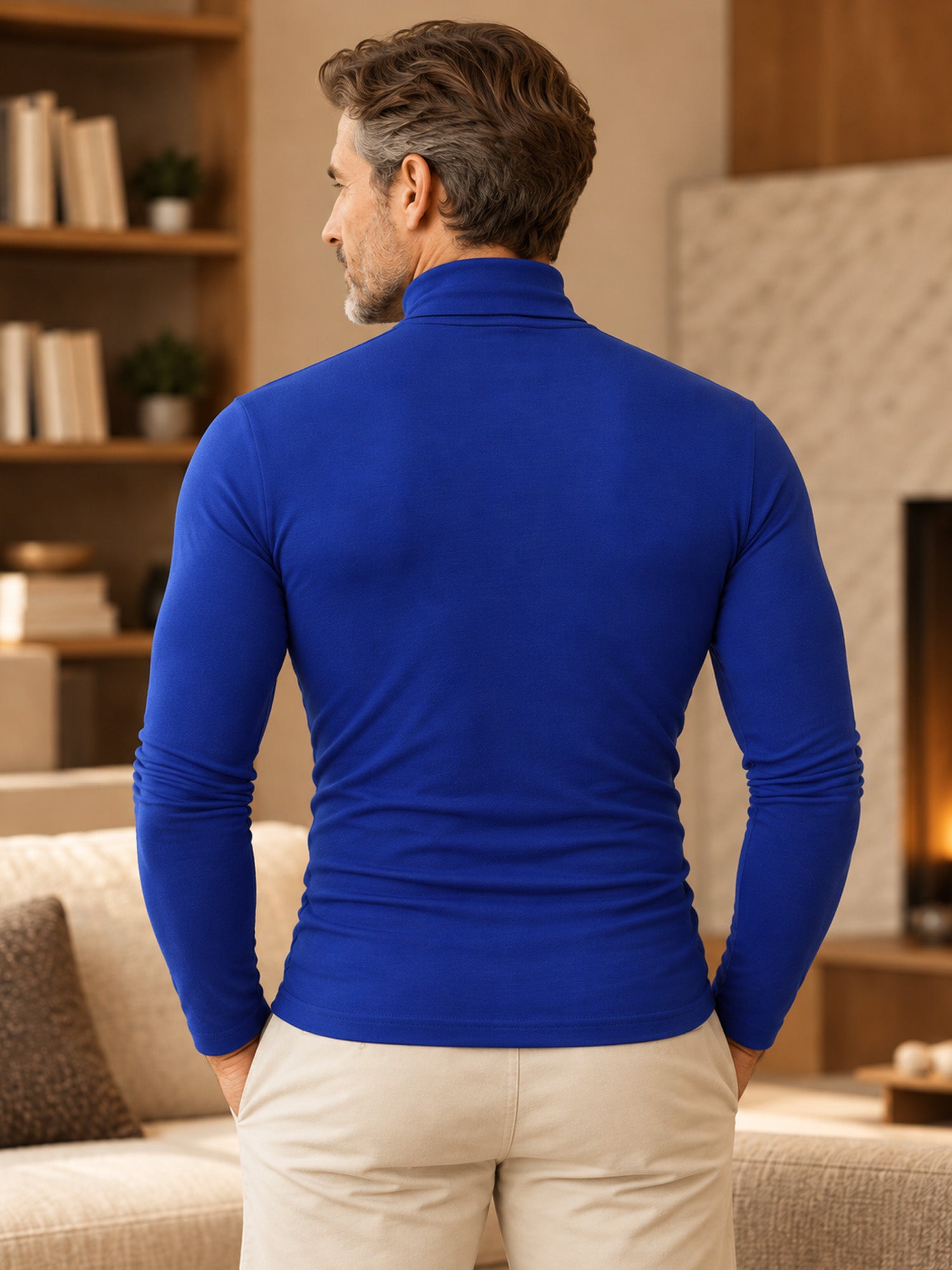 🔥Cotton High-necked Thermal T-shirt