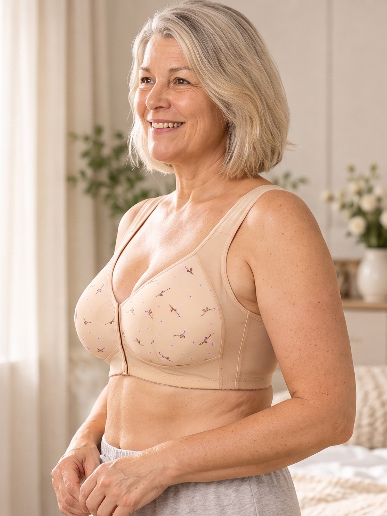 👙 50% OFF NOW ! ✨ Front Button Bra – Clip in the Front, Comfort All Day. 🎀