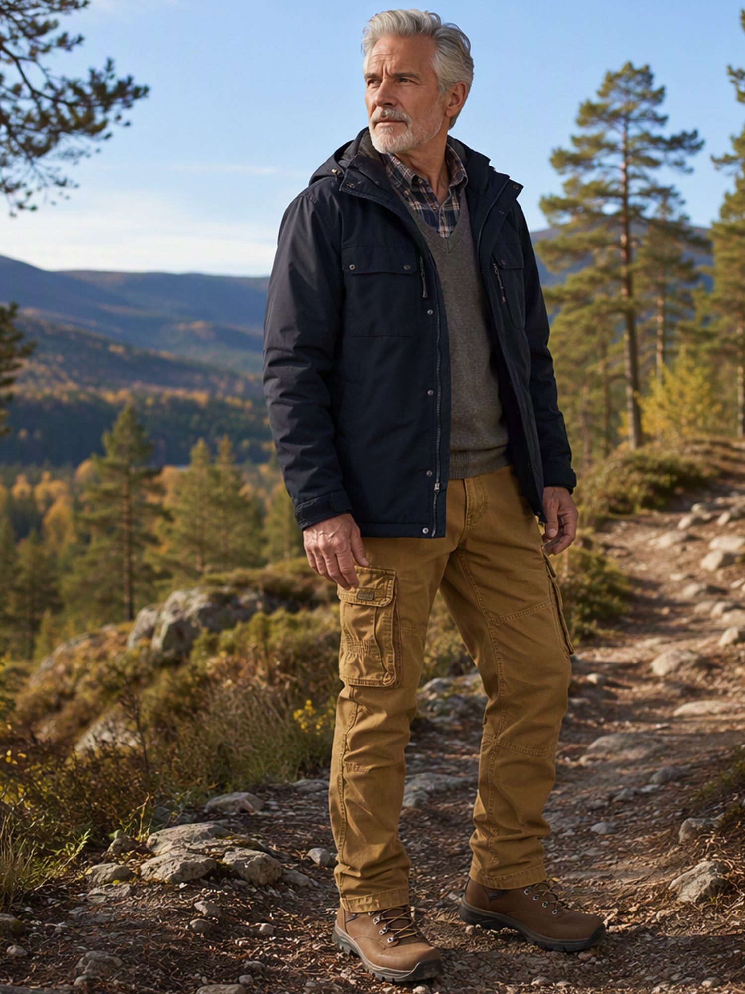 Bästsäljare🔥 👖 Taktiska cargoarbetsbyxor för män – slitstarka med fickor