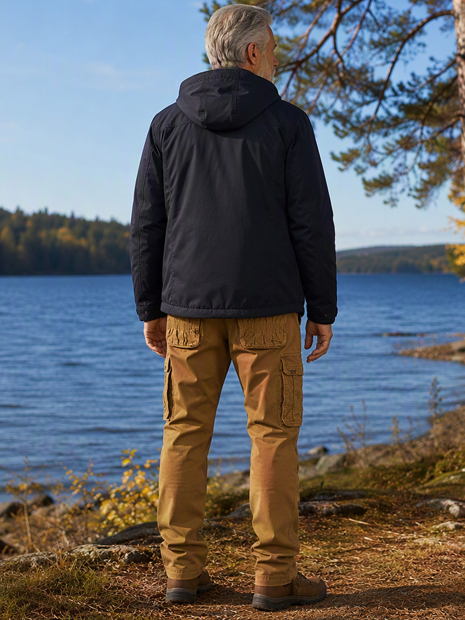 Bästsäljare🔥 👖 Taktiska cargoarbetsbyxor för män – slitstarka med fickor