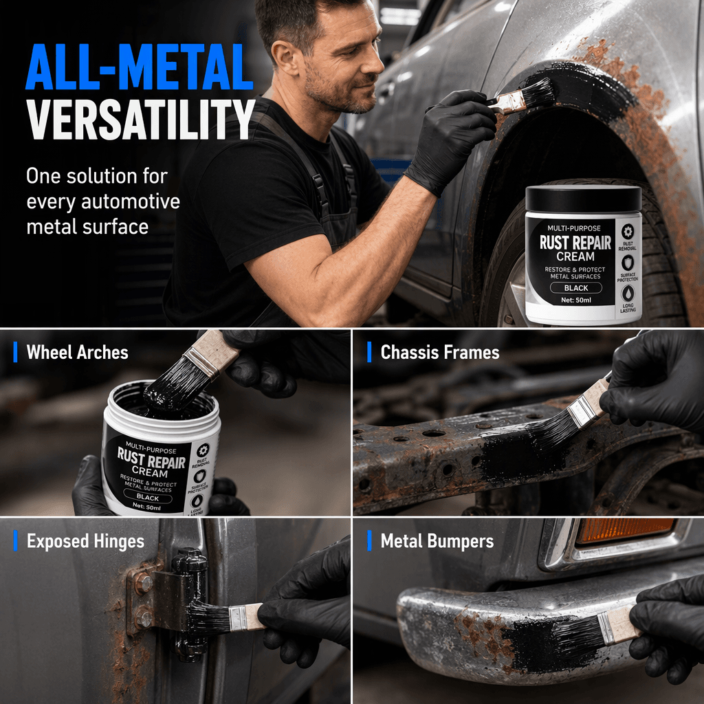 Multi-Purpose Rust Repair Cream for Cars & Household Metal