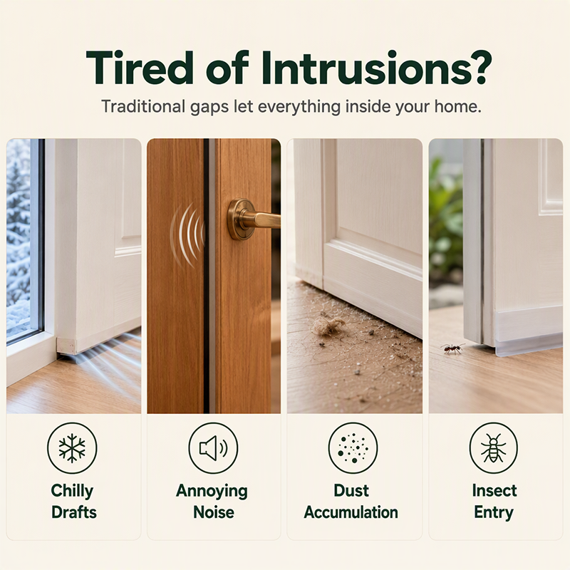 🏆 LAST DAY! JUST 16.99! 🥶 Keep the Cold Out with This 5M Door Seal Strip! 🏡✨