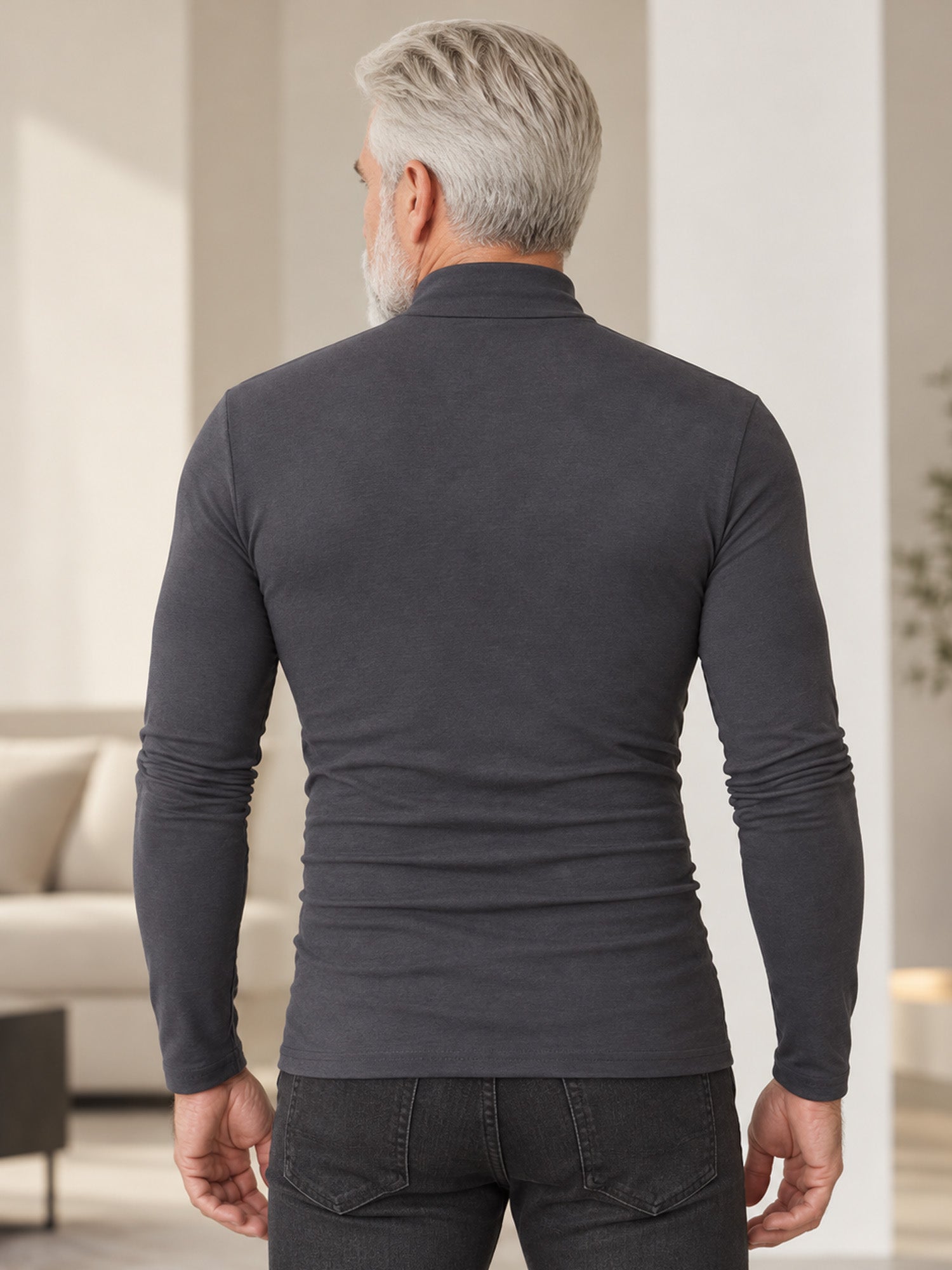 🔥Cotton High-necked Thermal T-shirt