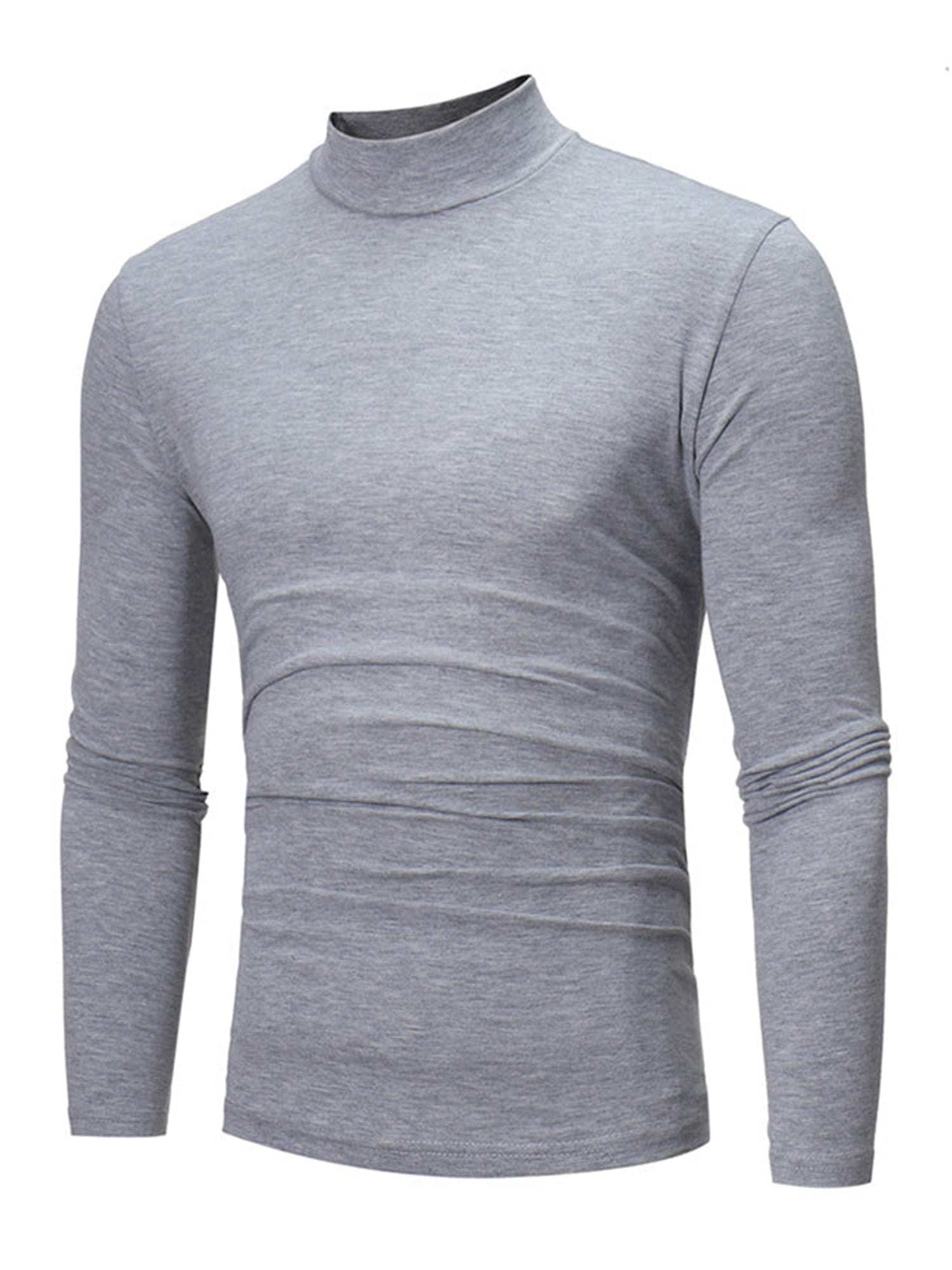 🔥Cotton High-necked Thermal T-shirt
