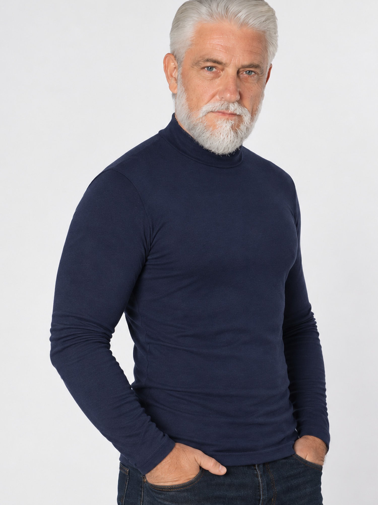 🔥Cotton High-necked Thermal T-shirt