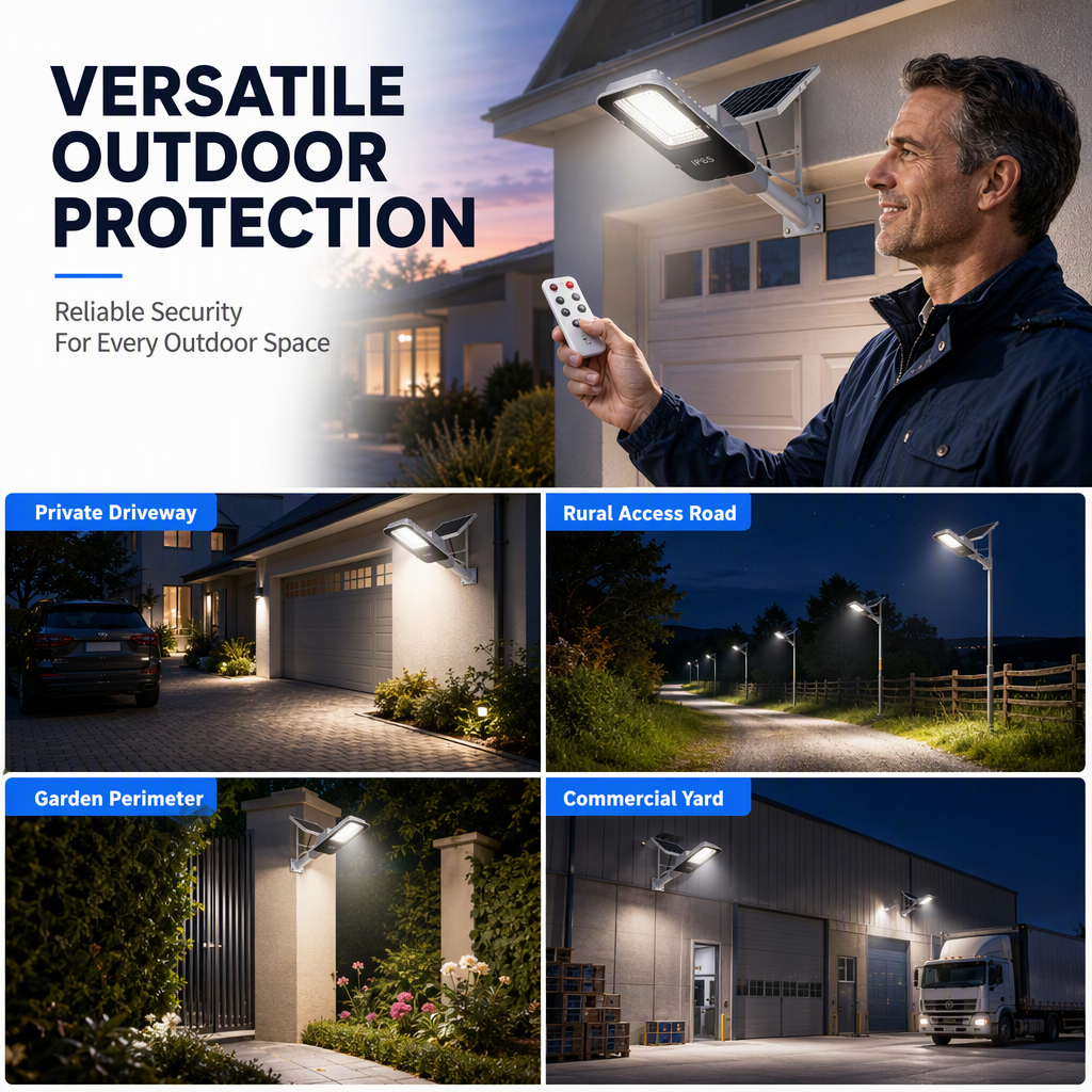 Super bright waterproof street solar light