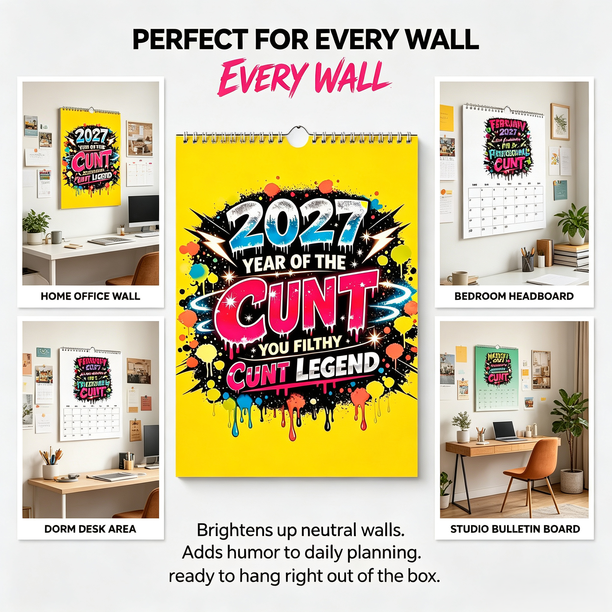 The C.U.N.T. Calendar 2027