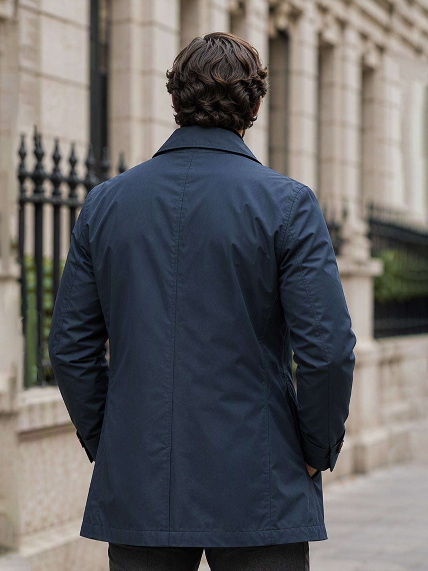 ✨Men's Waterproof Mid-Length Trench Coat✨𝘉𝘶𝘺 𝘢𝘯𝘺 2 𝘢𝘯𝘥 𝘨𝘦𝘵 𝘢𝘯 𝘦𝘹𝘵𝘳𝘢 8% 𝘥𝘪𝘴𝘤𝘰𝘶𝘯𝘵【FREE SHIPPING】
