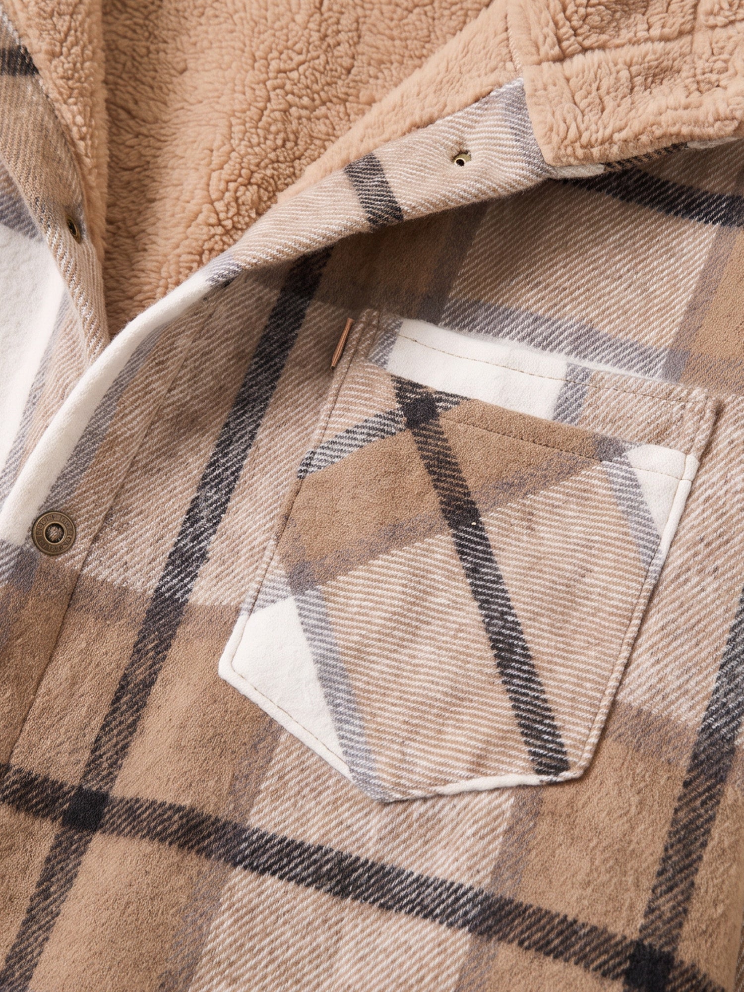 🎉 Last Day Promotion-55% OFF 🧸 Women’s Classic Cozy Plaid Hooded Jacket