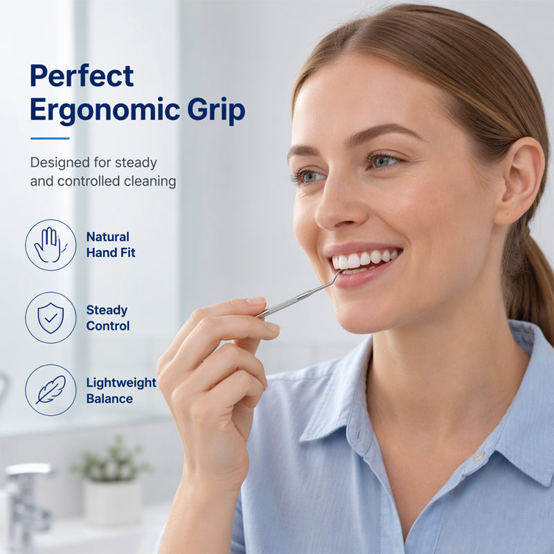 🔥 50% OFF Today! Reusable Stainless Steel Toothpick Set 🦷 Durable & Hygienic