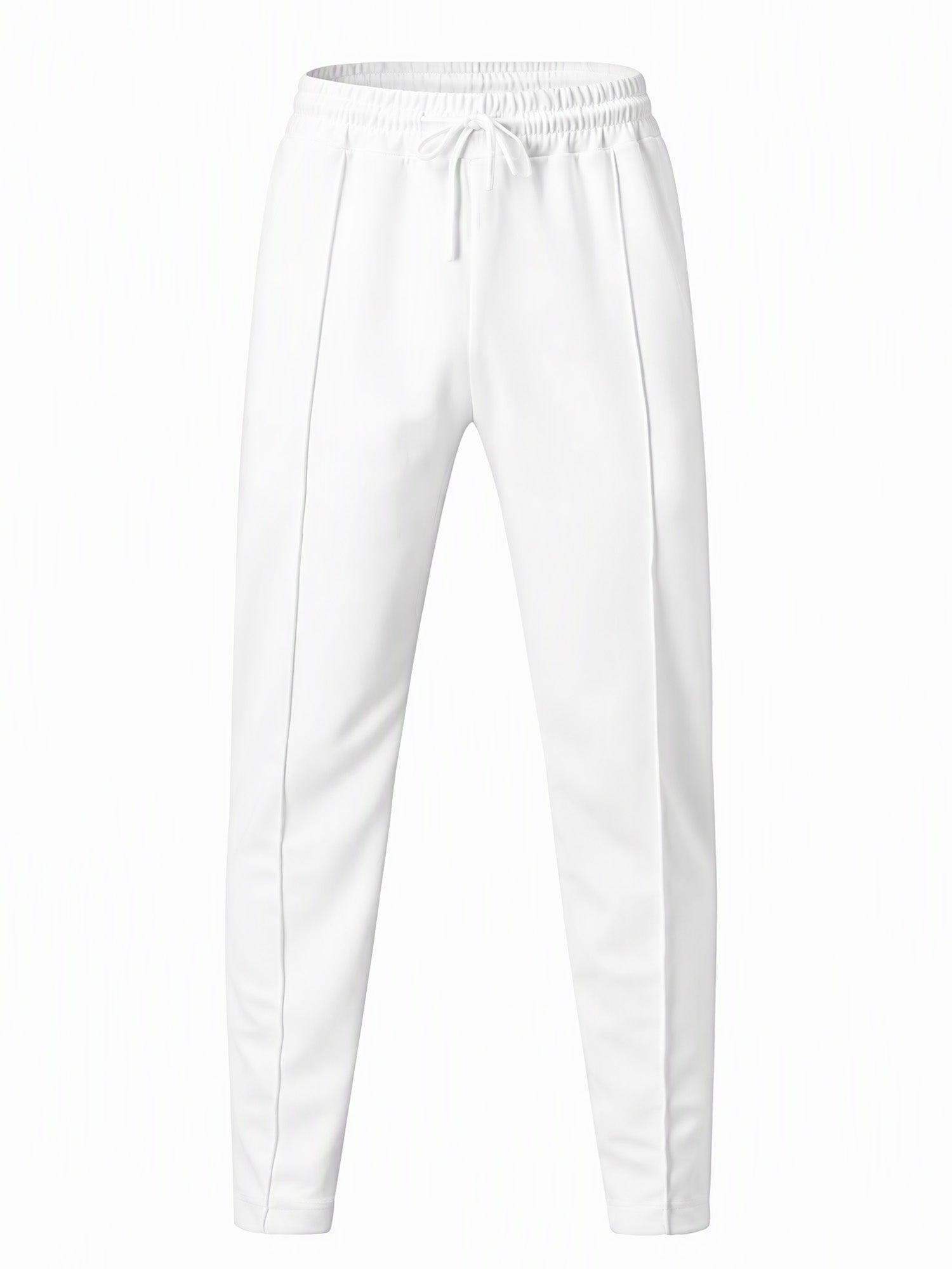 Men's Drawstring Waist Straight-Leg Pants