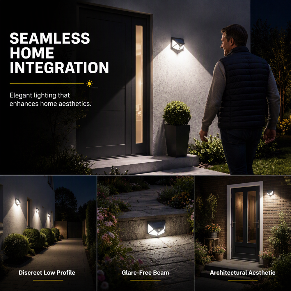 🌞LIMITED-TIME 50% OFF! ⏰ Motion Sensor Solar Lights – Bright Outdoor Lighting, Light Up Paths, Gardens & Driveways Automatically ✨