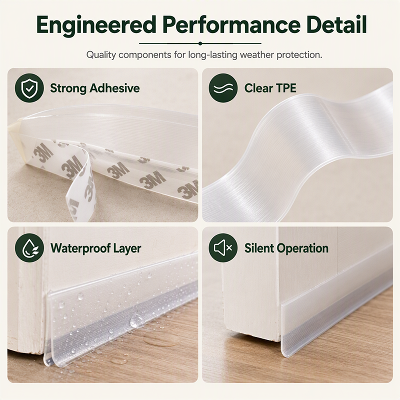 🏆 LAST DAY! JUST 16.99! 🥶 Keep the Cold Out with This 5M Door Seal Strip! 🏡✨