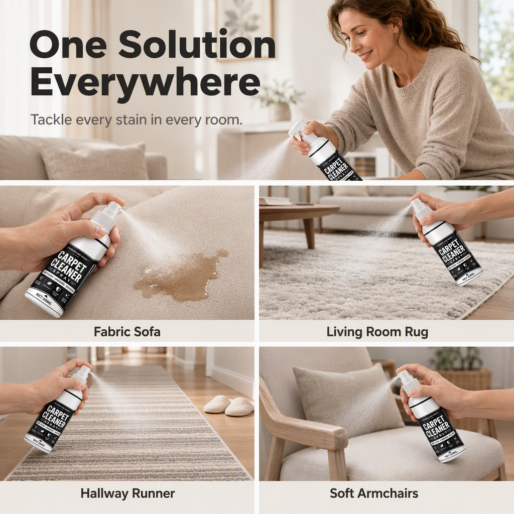 Deep Cleaning Carpet Cleaner Spray