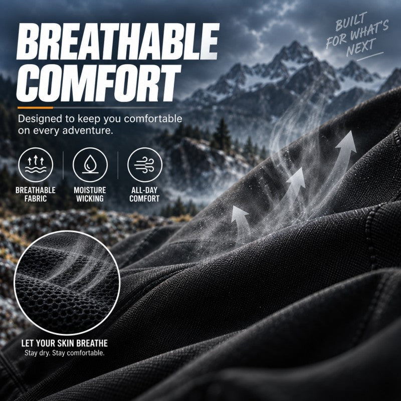💥 Built for Wind & Rain | Men's Waterproof Insulated Outdoor Jacket
