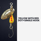 Glittering Rotating Sequins Fishing Lure with Hook