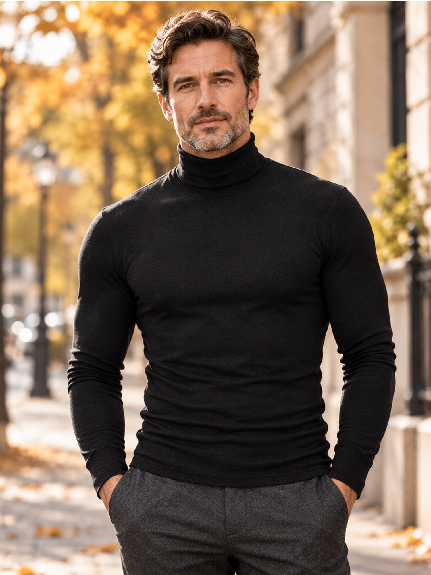 🔥Cotton High-necked Thermal T-shirt