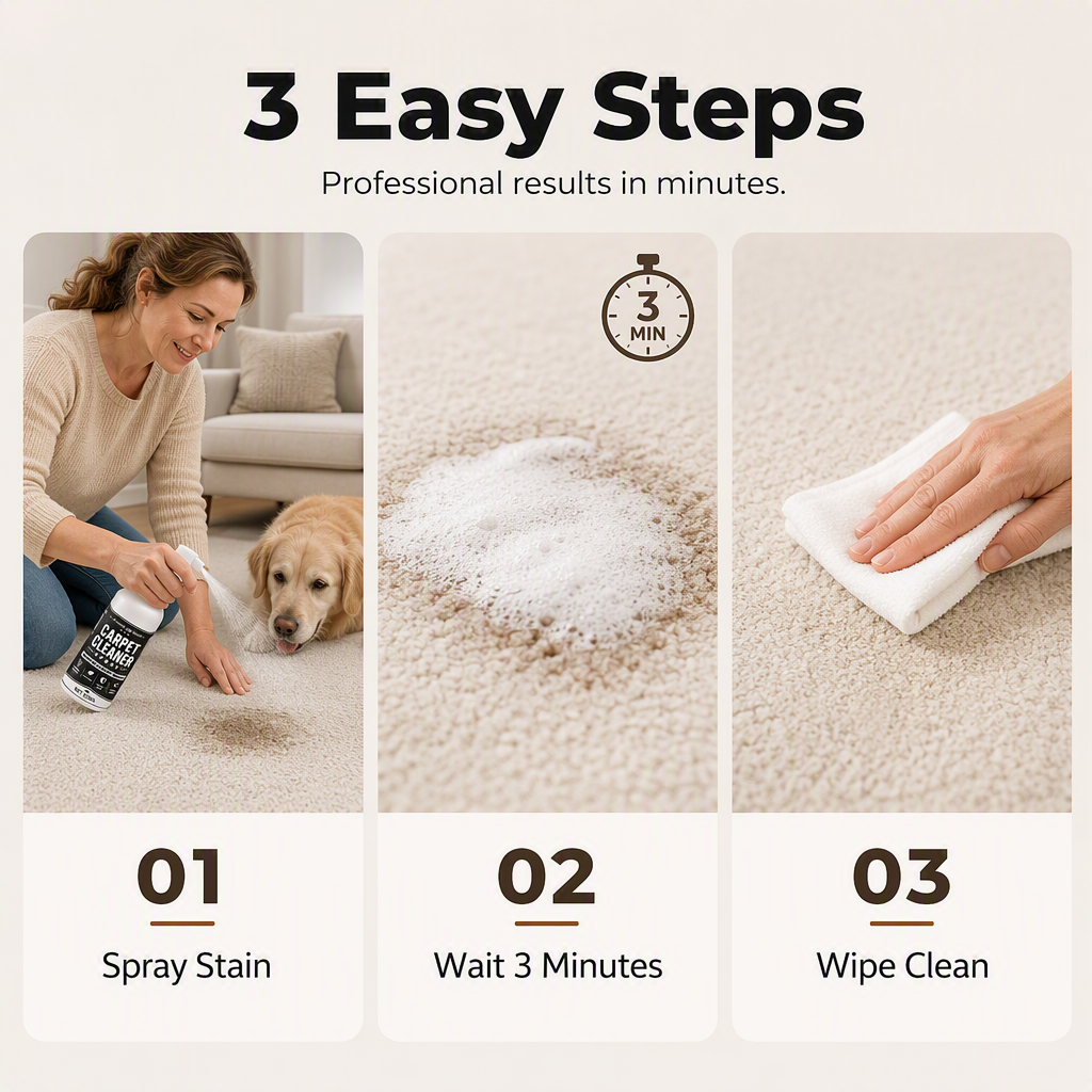 Deep Cleaning Carpet Cleaner Spray