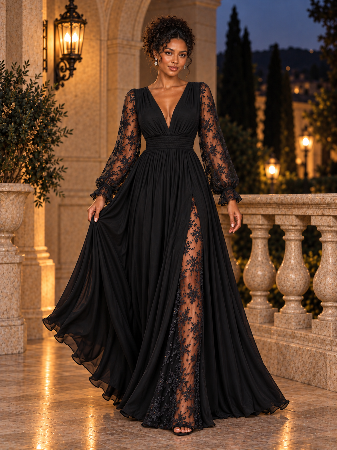 Black  L XL  2XL  3XL 4XL 