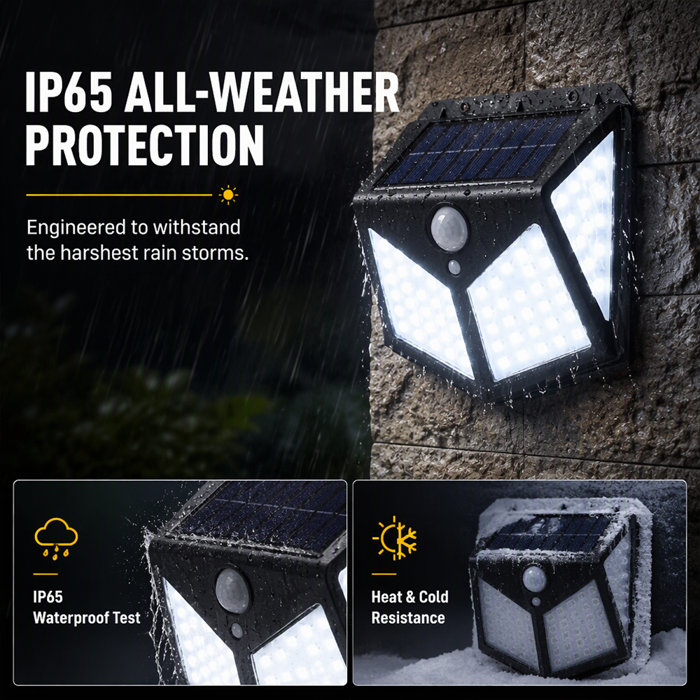 🌞LIMITED-TIME 50% OFF! ⏰ Motion Sensor Solar Lights – Bright Outdoor Lighting, Light Up Paths, Gardens & Driveways Automatically ✨