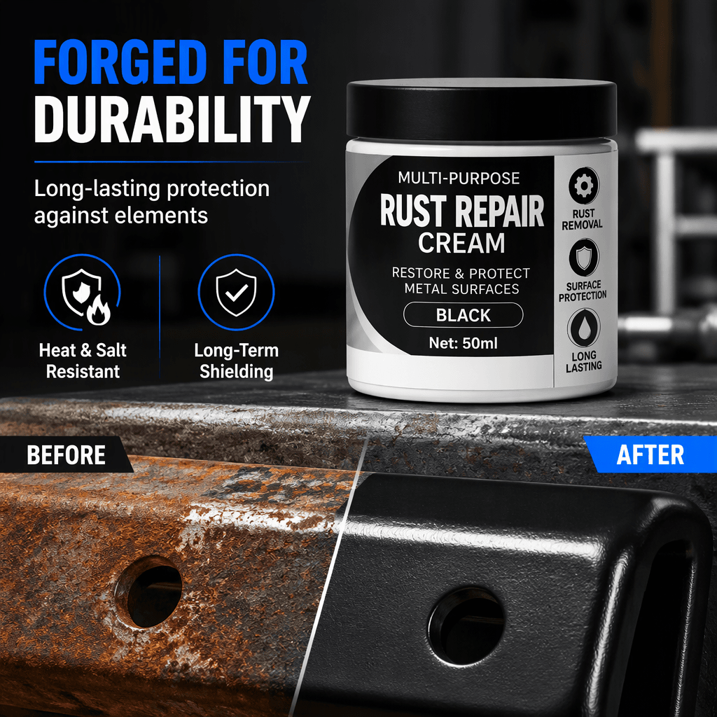 Multi-Purpose Rust Repair Cream for Cars & Household Metal