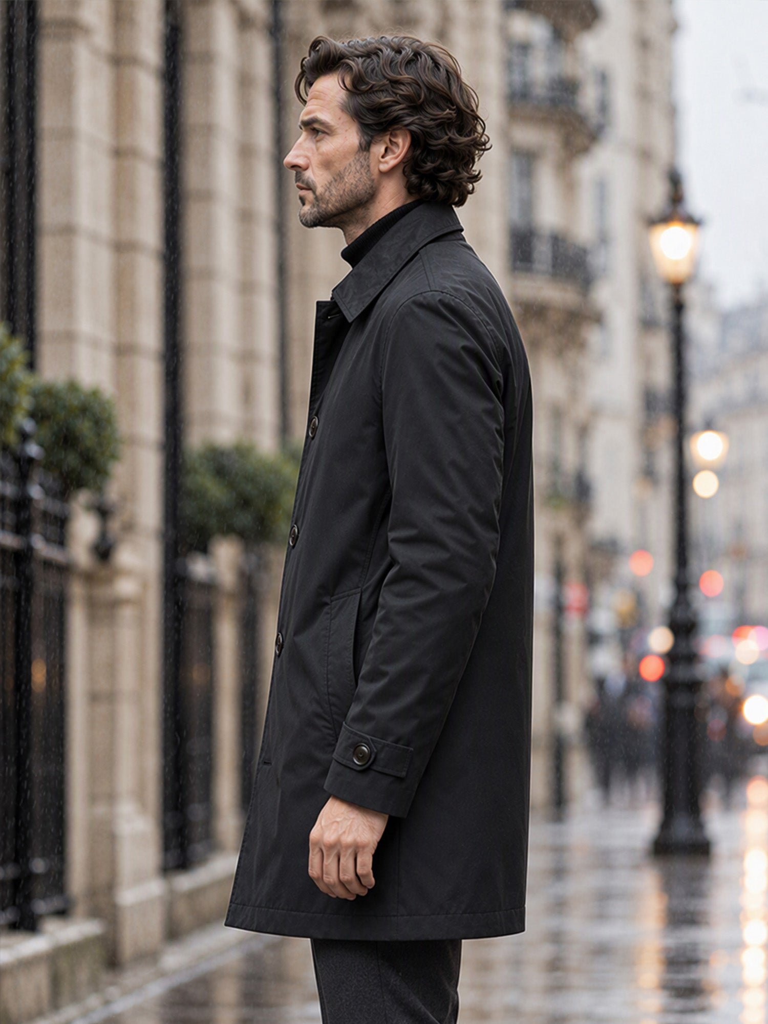 ✨Men's Waterproof Mid-Length Trench Coat✨𝘉𝘶𝘺 𝘢𝘯𝘺 2 𝘢𝘯𝘥 𝘨𝘦𝘵 𝘢𝘯 𝘦𝘹𝘵𝘳𝘢 8% 𝘥𝘪𝘴𝘤𝘰𝘶𝘯𝘵【FREE SHIPPING】