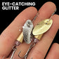 Glittering Rotating Sequins Fishing Lure with Hook