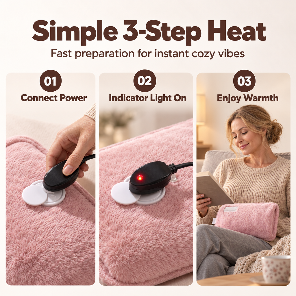 Rechargeable hot water bottles, heat packs, explosion-proof heat pads