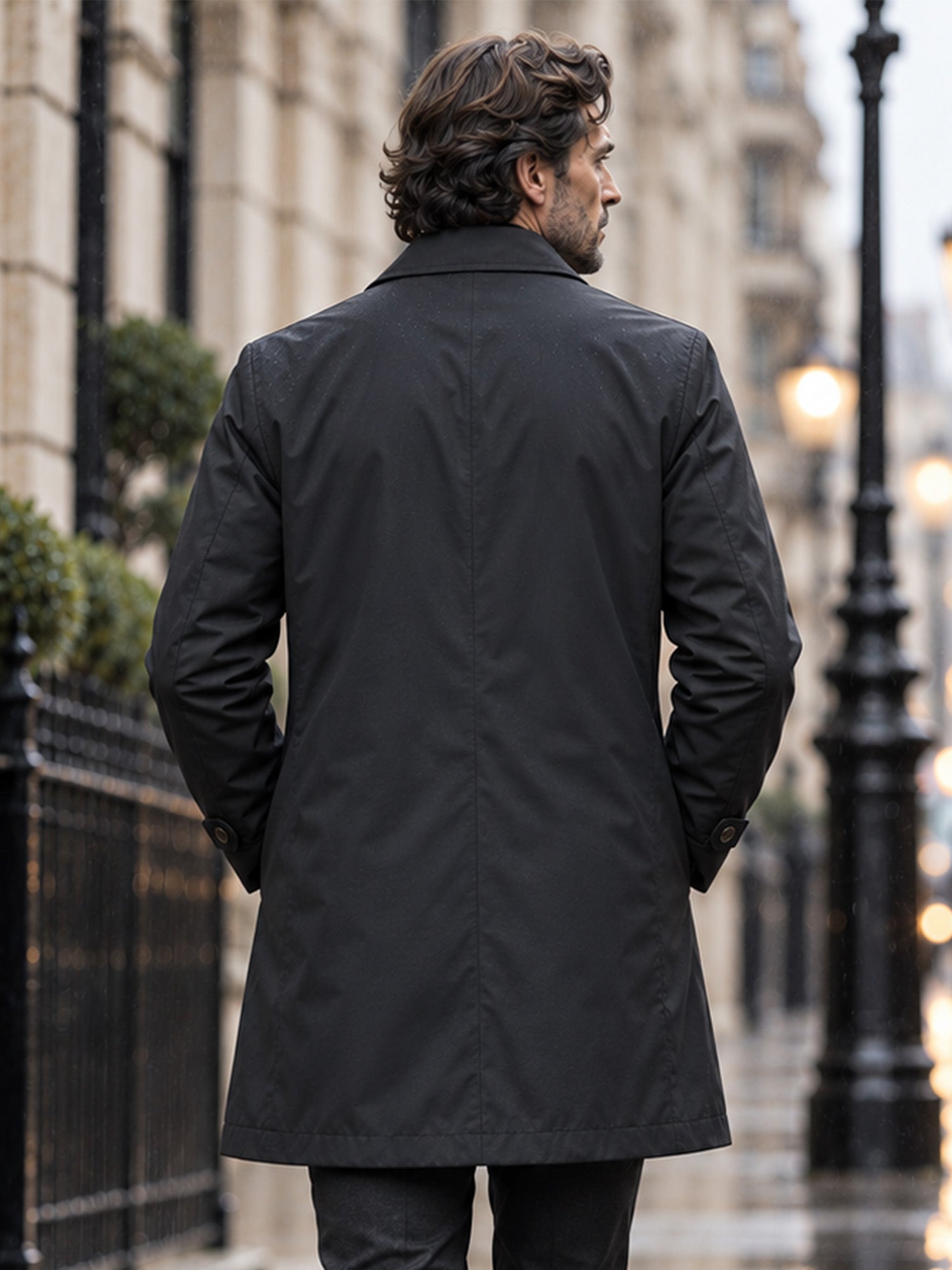 ✨Men's Waterproof Mid-Length Trench Coat✨𝘉𝘶𝘺 𝘢𝘯𝘺 2 𝘢𝘯𝘥 𝘨𝘦𝘵 𝘢𝘯 𝘦𝘹𝘵𝘳𝘢 8% 𝘥𝘪𝘴𝘤𝘰𝘶𝘯𝘵【FREE SHIPPING】