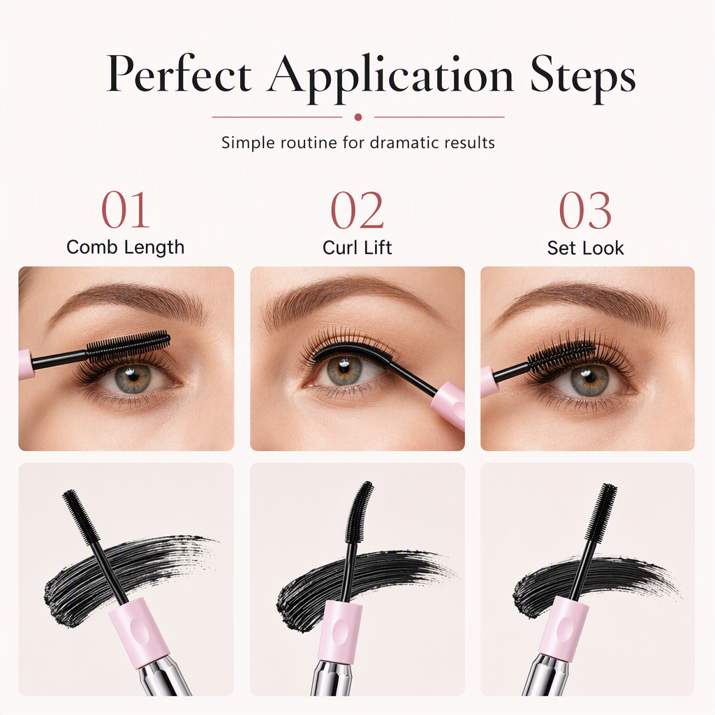 🥳2026 HOT SALE🥳💞50K+ SOLD! Double-Ended Waterproof Volumizing Mascara