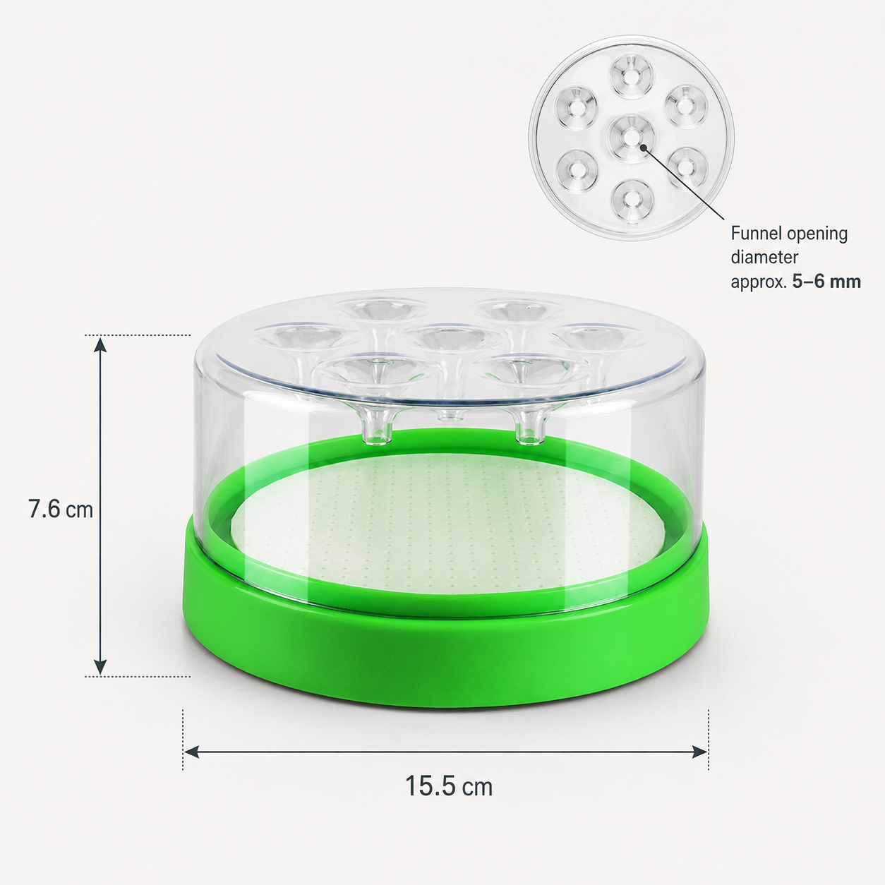 🌿 Reusable Fruit Fly Trap | No Power · No Spray ✅