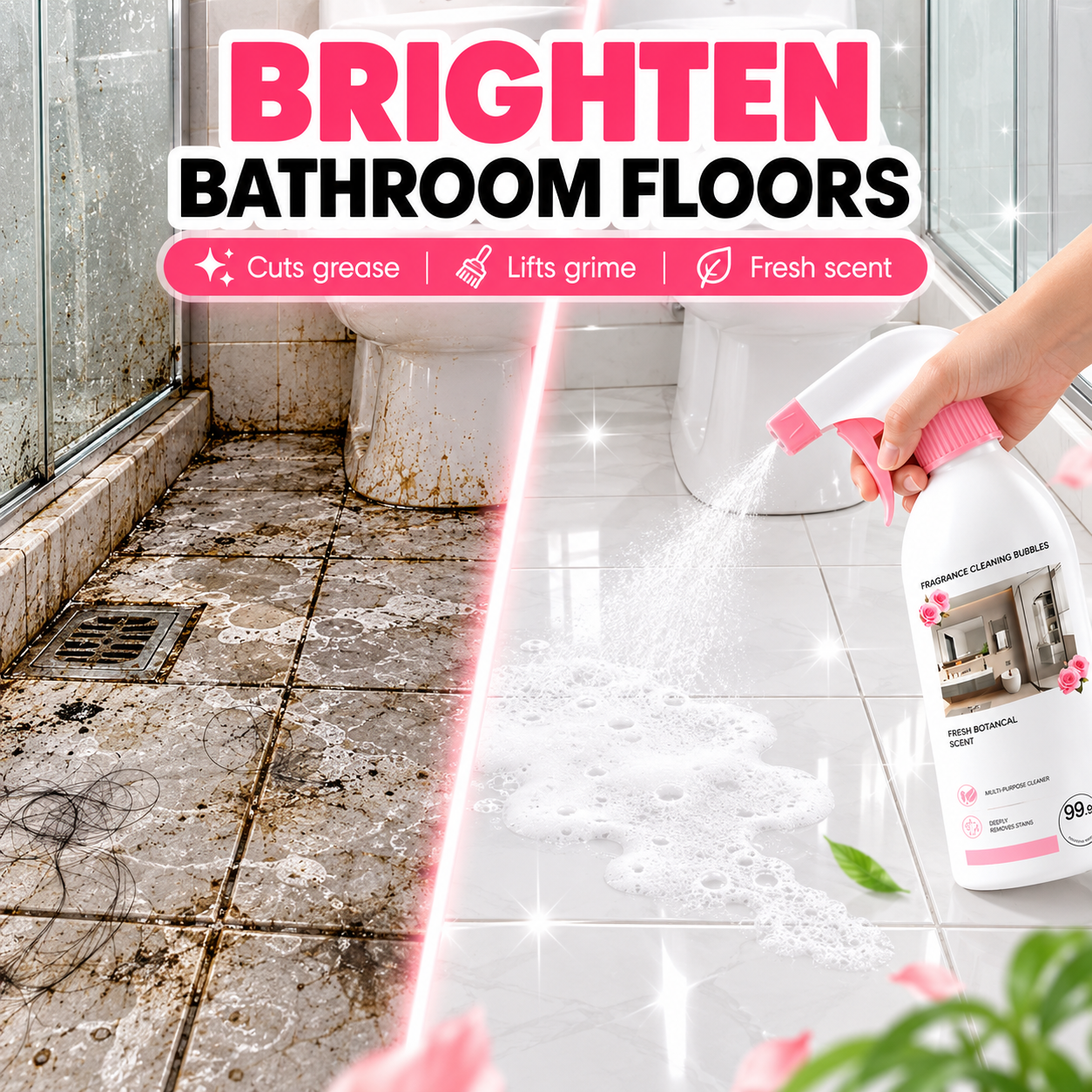 ⏳Time-Limited Special⏰Multi-Purpose Bathroom Cleaner Spray