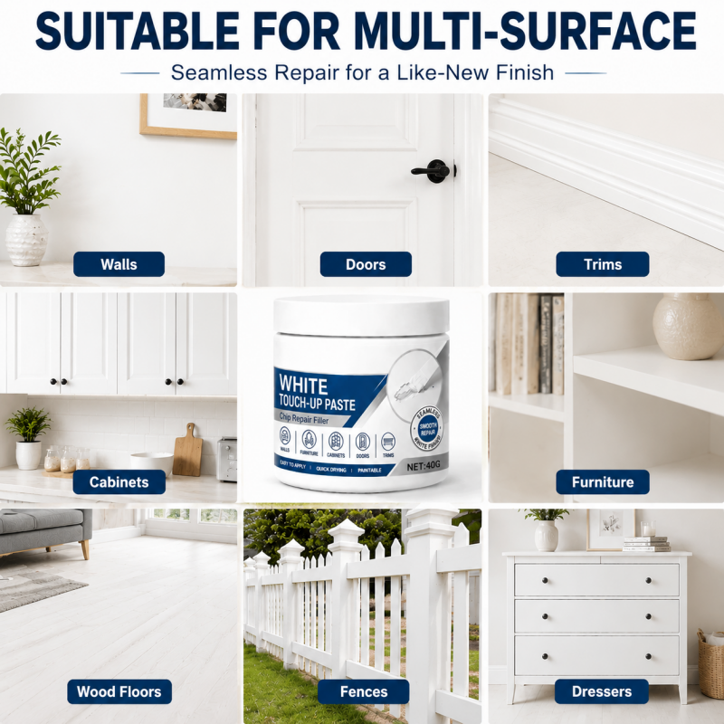 White Furniture Touch-Up Paste
